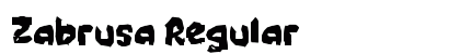 Zabrusa Regular preview