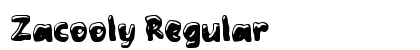 Zacooly Regular preview