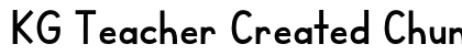 KG Teacher Created Chunky Regular preview KG Teacher Created Chunky Regular preview
