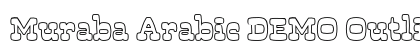 Muraba Arabic DEMO Outline Regular preview