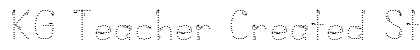 KG Teacher Created Star Arrows Regular preview KG Teacher Created Star Arrows Regular preview