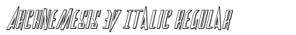 Archnemesis 3D Italic Regular