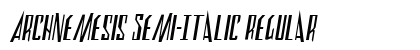 Archnemesis Semi-Italic Regular
