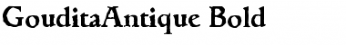 GouditaAntique Bold Font