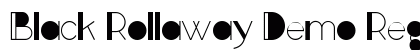 Black Rollaway Demo Regular preview Black Rollaway Demo Regular preview