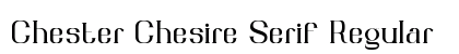 Chester Chesire Serif Regular preview Chester Chesire Serif Regular preview