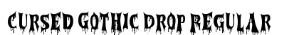 Cursed Gothic Drop Regular preview Cursed Gothic Drop Regular preview