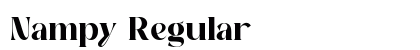 Nampy Regular preview