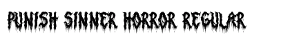 Punish Sinner Horror Regular preview