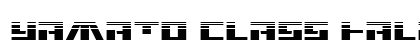 Yamato Class Halftone Regular Font Preview