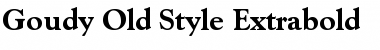 Goudy Old Style Extrabold Regular Font