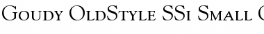 Goudy OldStyle SSi Font