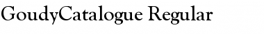 GoudyCatalogue Font