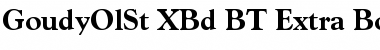GoudyOlSt XBd BT Extra Bold
