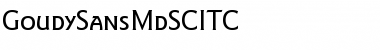 GoudySansMdSCITC Font