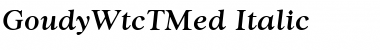 Download GoudyWtcTMed Font