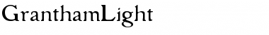 GranthamLight Font