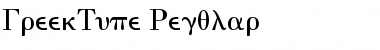 GreekType Regular Font