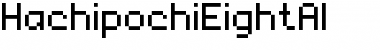 Download HachipochiEightAl Font