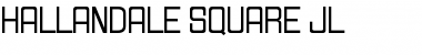 Download Hallandale Square JL Font