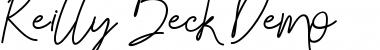 Reilly Beck Regular Font