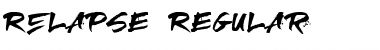 RElapse Regular Font