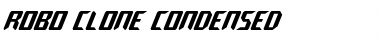 Robo-Clone Condensed Condensed Font