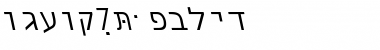 Hebrew7SSK Font