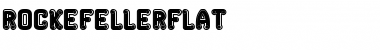 Rockefeller Flat Regular Font