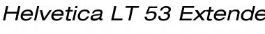 Download HelveticaNeue LT 53 Ex Font