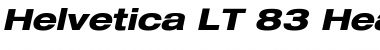 Download HelveticaNeue LT 63 MdEx Font