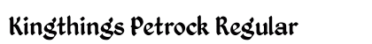 Kingthings Petrock Regular Preview