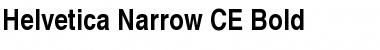 Helvetica Narrow CE Bold