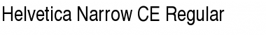 Helvetica Narrow CE Regular