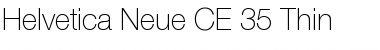 Helvetica CE 35 Thin Regular