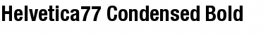 Helvetica77-Condensed Bold