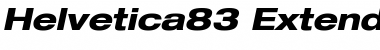 Helvetica83-ExtendedHeavy Font