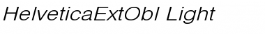 Download HelveticaExtObl-Light Font