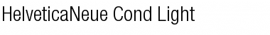 HelveticaNeue Cond Light