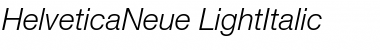 HelveticaNeue Font