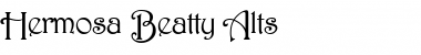 Download Hermosa Beatty Alts Font