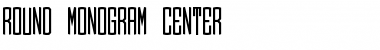 Round_Monogram_Center Font
