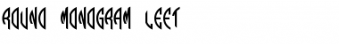 Round_Monogram_Left Font