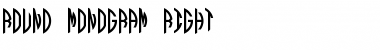 Round_Monogram_Right Font