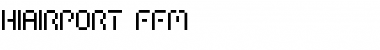 HIAIRPORT FFM Regular Font