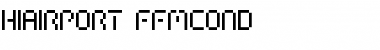 HIAIRPORT FFMCOND Regular Font