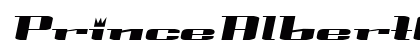 PrinceAlbertExtended Italic font free download