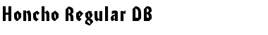 Honcho DB Regular Font