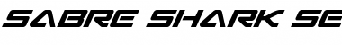 Sabre Shark Semi-Condensed Semi-Condensed Font