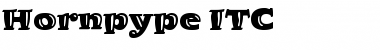 Hornpype ITC Black Font